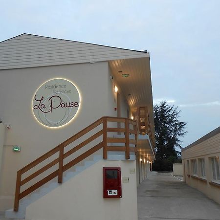 Hotel La Pause Évreux Esterno foto